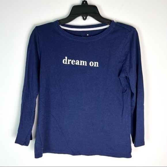 kate spade Tops - Kate Spade womens blue Dream On top size small